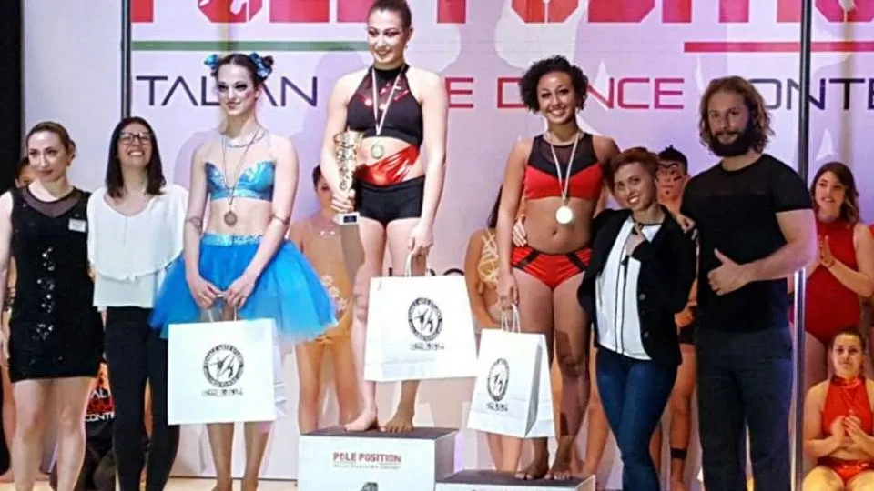 Giulia Tasini sul primo gradino del podio