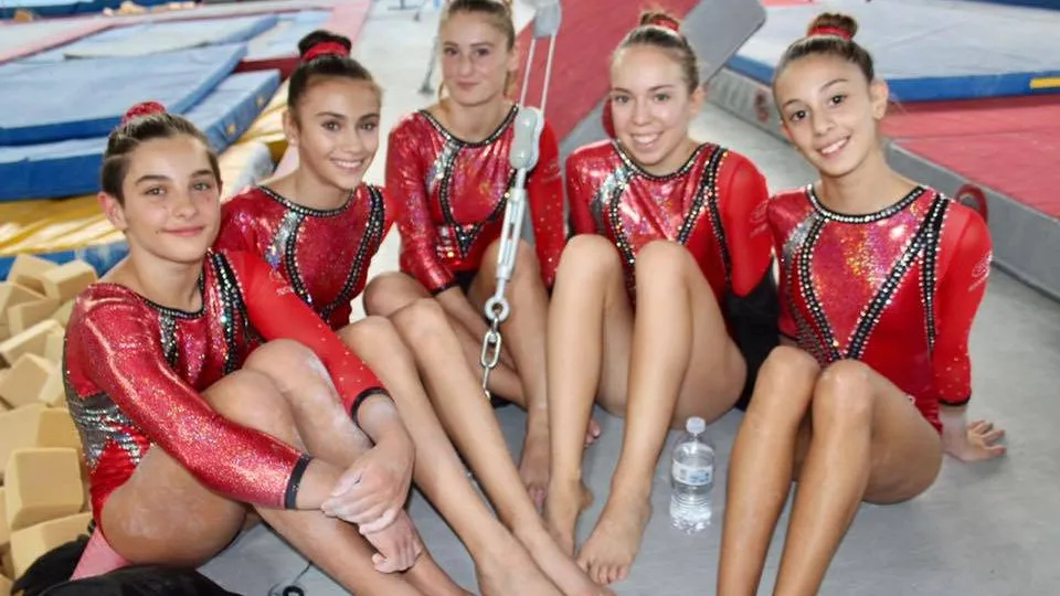 Le ragazze della Riccione Ginnastica