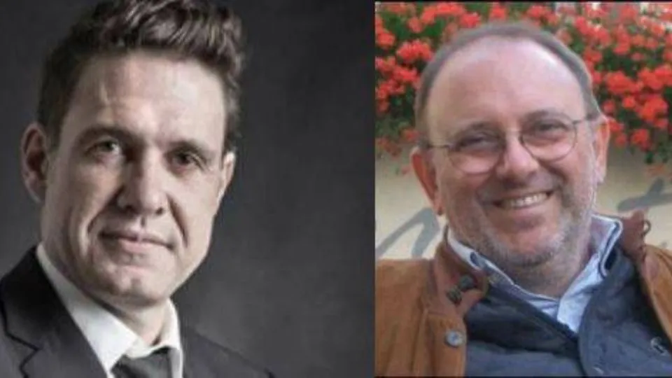 Dionigi Palazzi (FI) e Parmeggiani (segretario PD)
