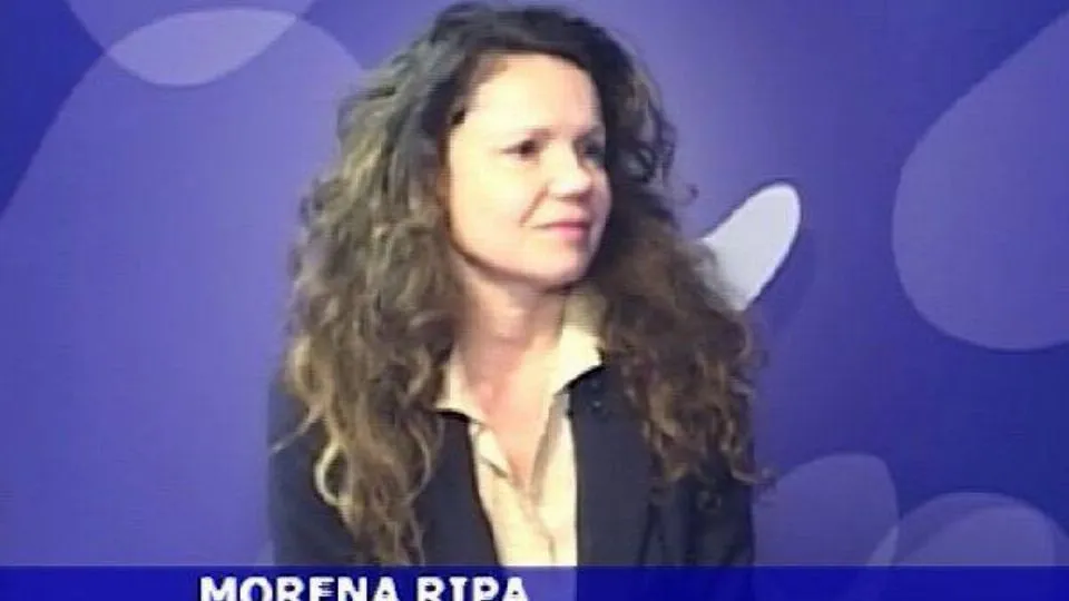 Morena Ripa nello studio di Tempo Reale
