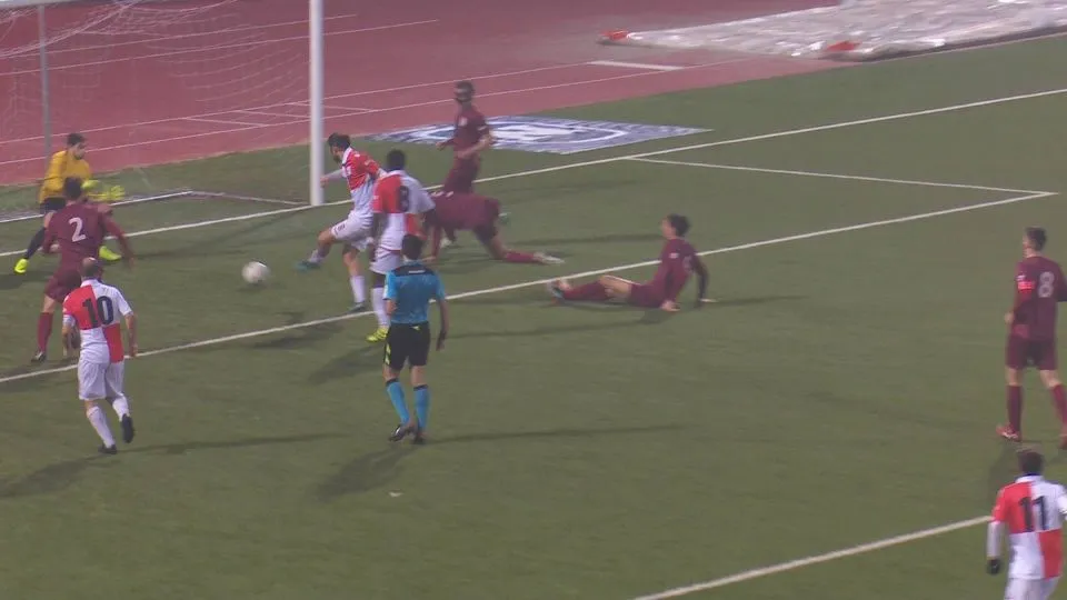 Il gol del 2-1 di Buonaventura
