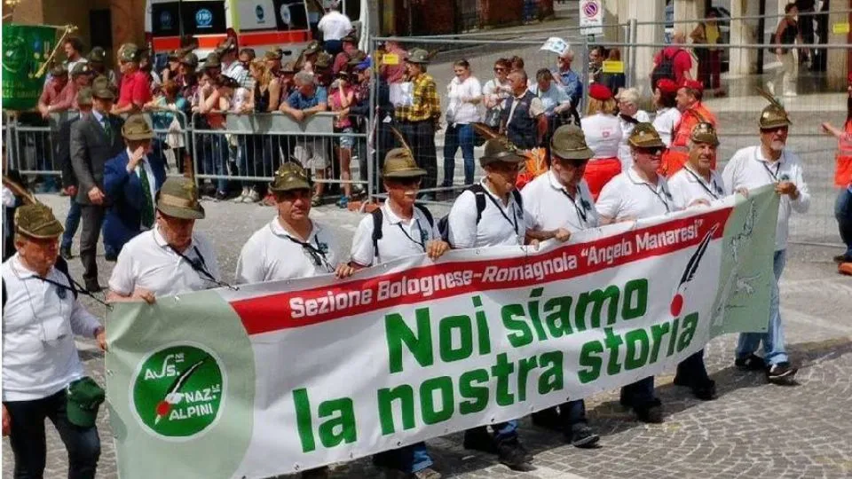 gli alpini riminesi a Treviso