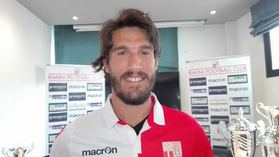 Andrea Montanari con la maglia a scacchi