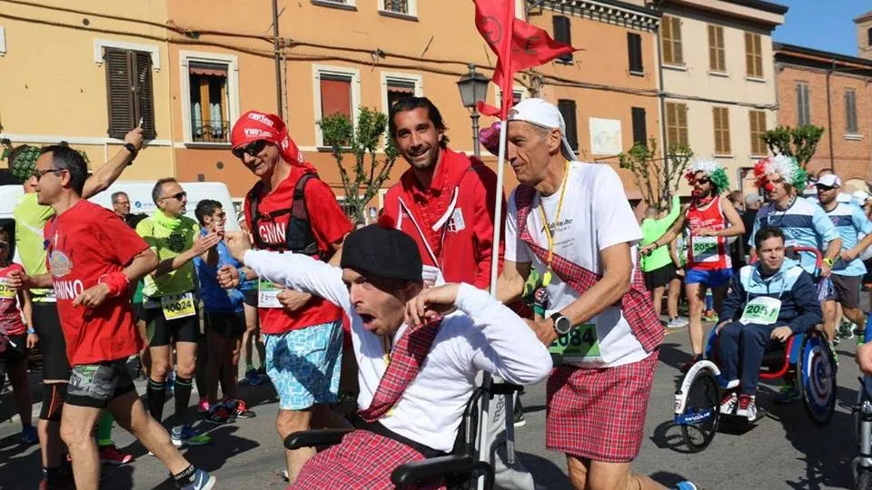 Buonaventura versione spingitore (foto Gilberto Poggi)