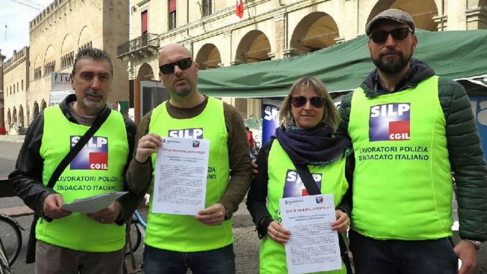 i rappresentanti Silp-Cgil