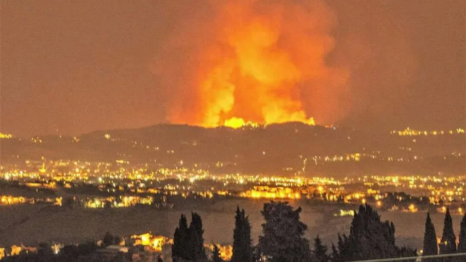 il colle questa mattina (Newsrimini.it)
