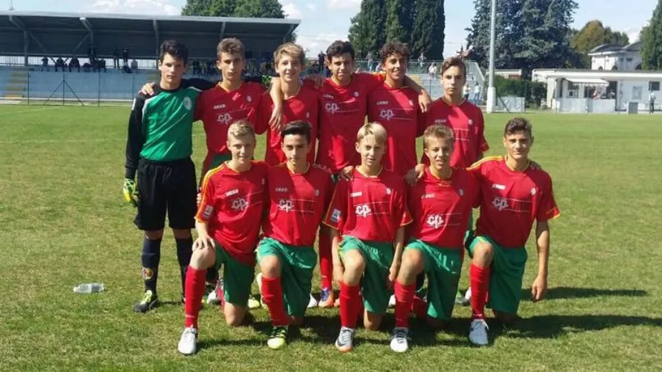 La formazione Giovanissimi Under 15 del Santarcangelo