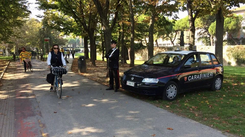 i Carabinieri al parco Cervi
