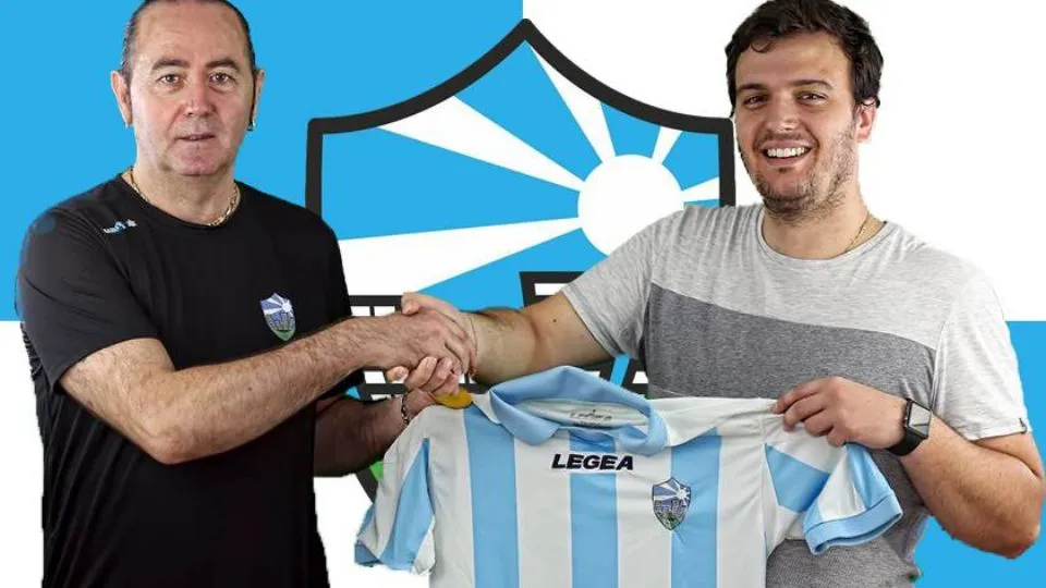 Mister Angarano ed il presidente Novelli