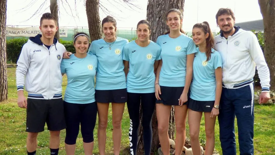 La squadra di B femminile del CT Casalboni