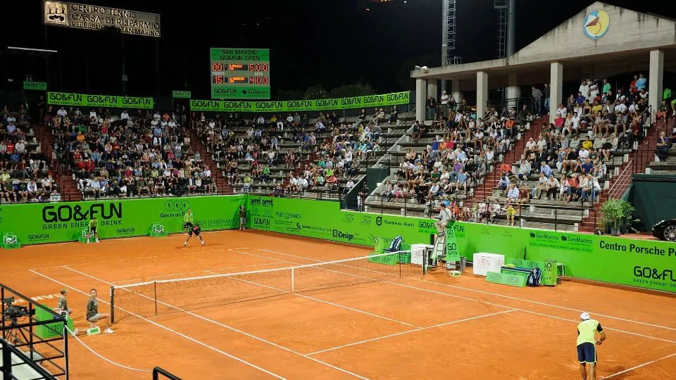Un momento dell’ATP Challenger San Marino 2014 (foto MW)