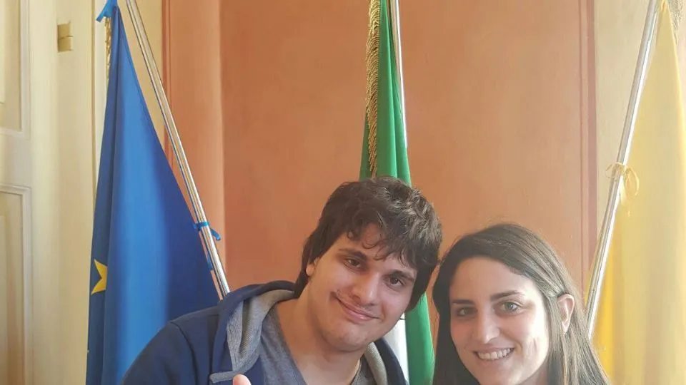 Sindaco Parma e Valerio Braschi