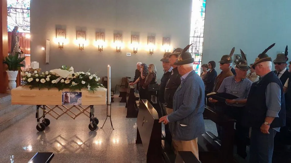 Un momento della cerimonia