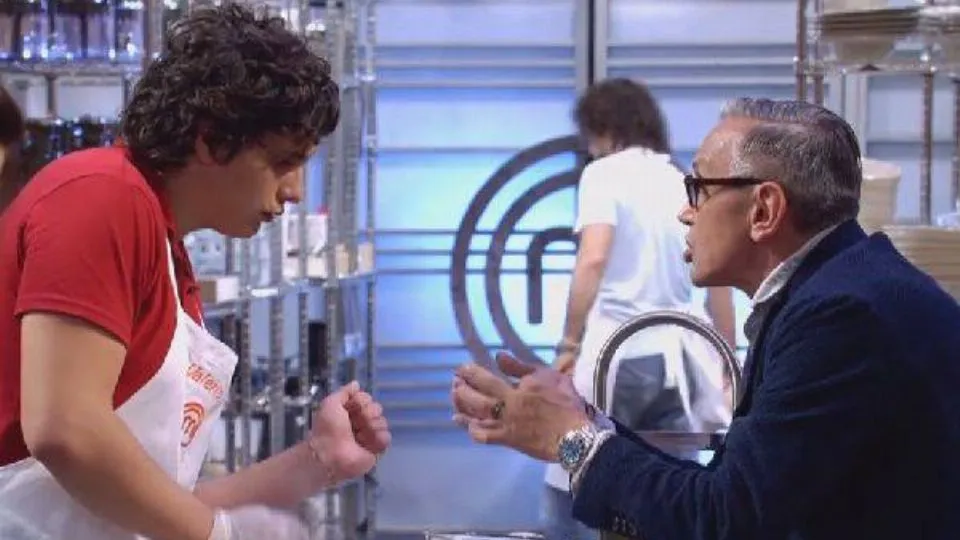 un “siparietto” tra Valerio e chef Barbieri
