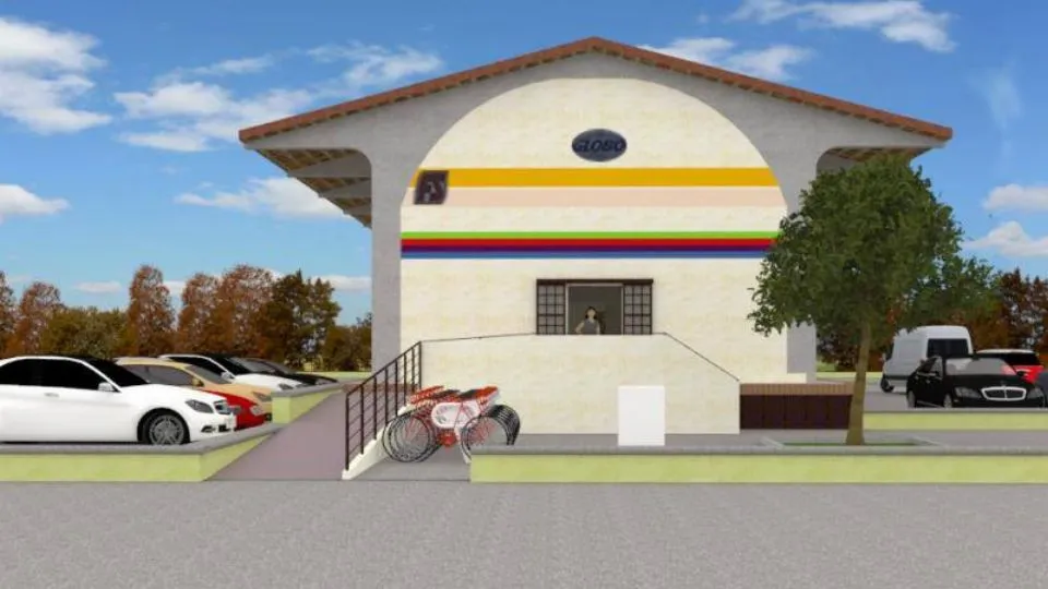 un rendering