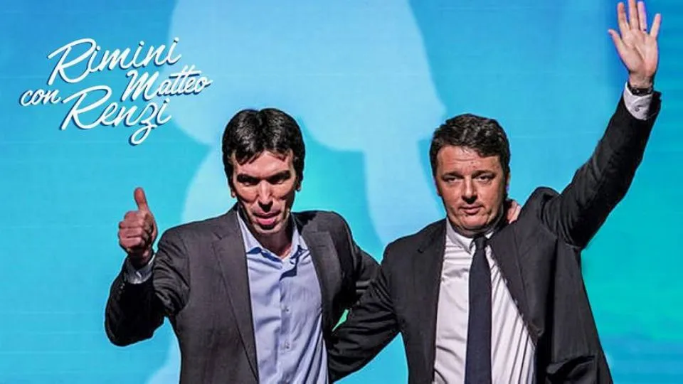 Renzi e Martina

