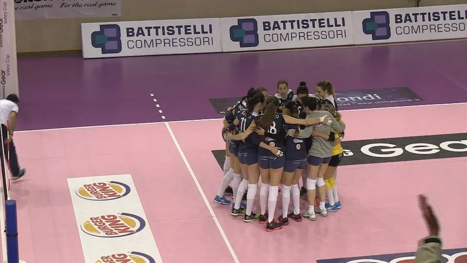 Le giocatrici della Battistelli
