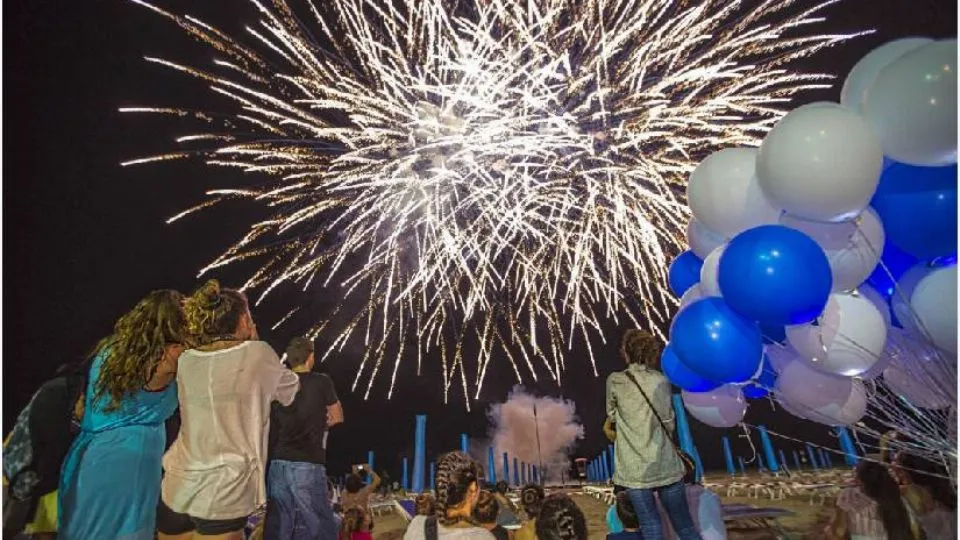 fuochi per la Notte Celste
