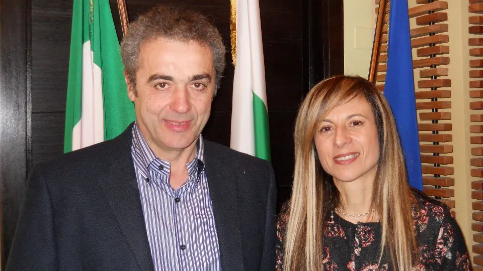 l’assessore Bianchi con il sindaco Spinelli
