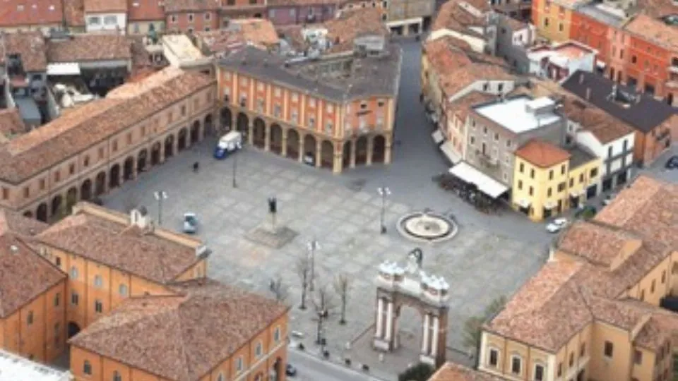 il centro di Santarcangelo