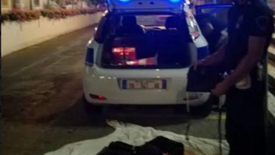 un rinvenimento di merce