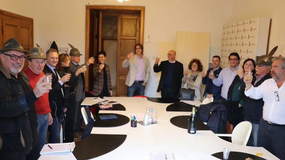 L’incontro di oggi in comune