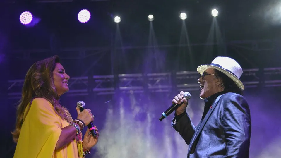 il concerto di Al Bano e Romina (foto Comune di Rimini)