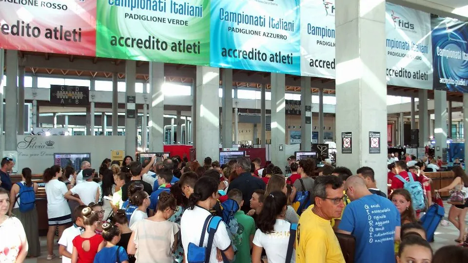 L’ingresso dell’edizione 2017 di SportDance