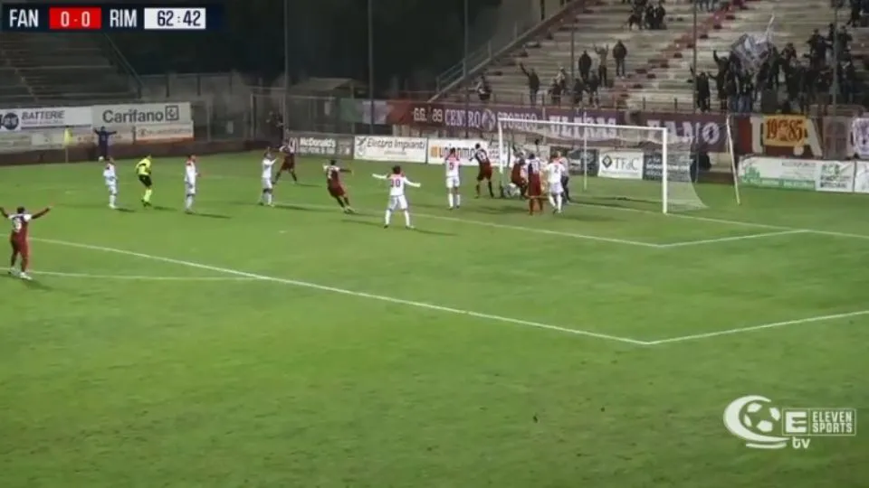 Il gol dell’1-0 di Celli (ElevenSports)
