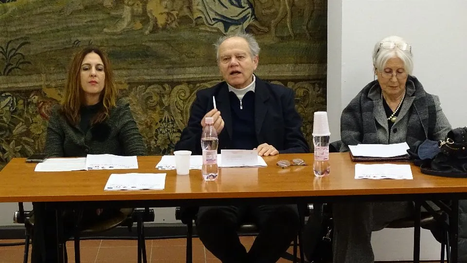Un momento della presentazione al Museo della Città