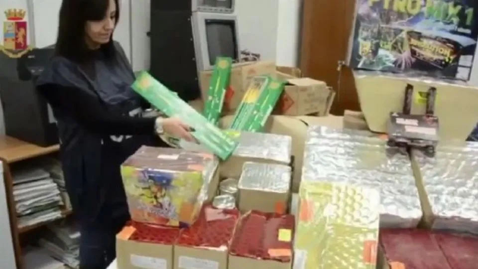 sequestri di botti della Polizia
