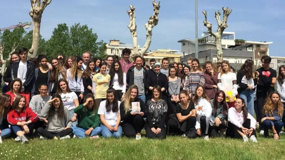 foto di gruppo al San Pellegrino