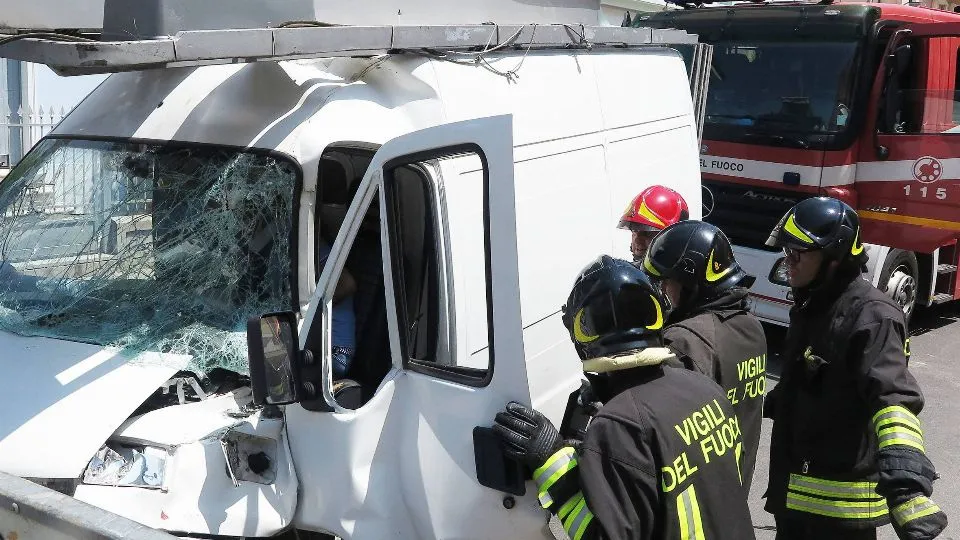 Incidente Viserba via Dati. © Adriapress.
