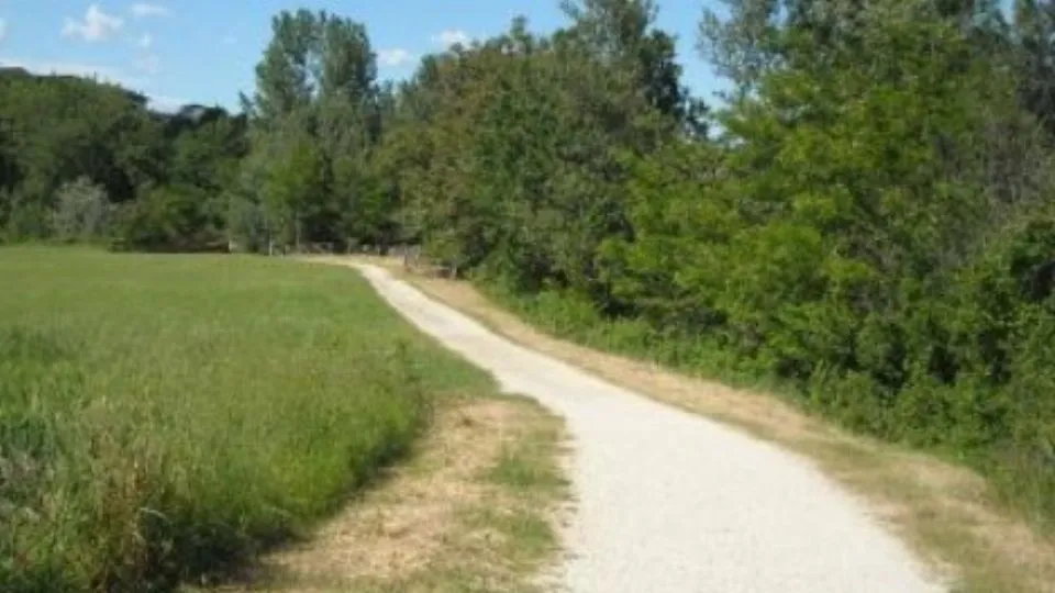 un tratto della ciclabile