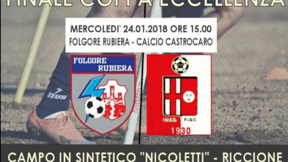 Il cartello della partita
