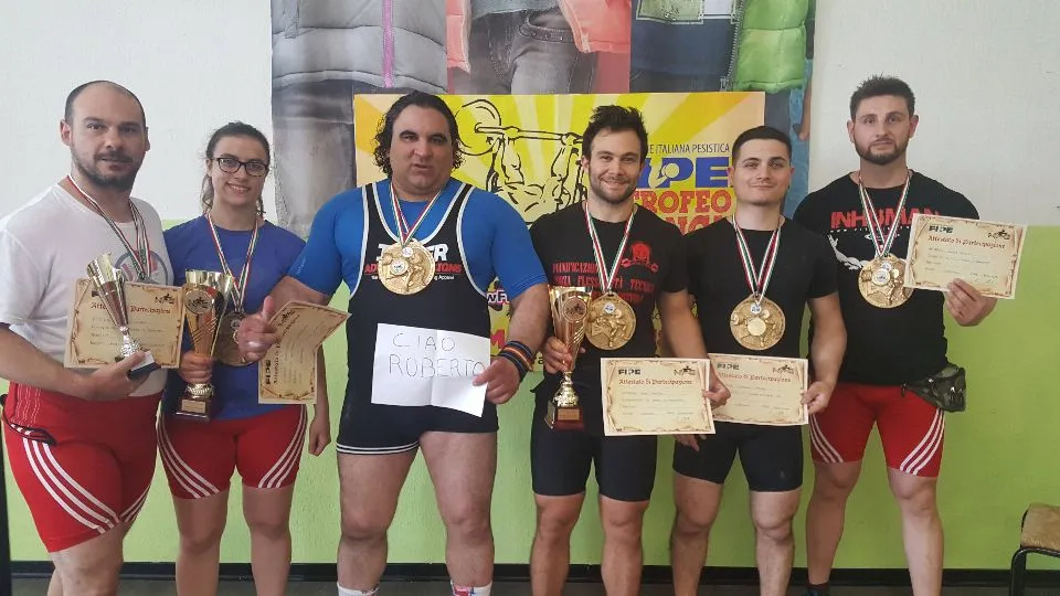 Il Gruppo Pesisti Riminese alla Coppa Italia 2018