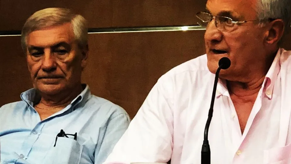 Il Presidente Regionale Paolo Braiati e il Vicepresidente Vicario Dorindo Sanguanini