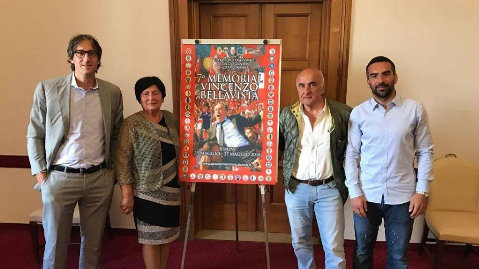 L’assessore Gian Luca Brasini insieme a Lelia Bellavista, Claudio Betti e Marco Leardini