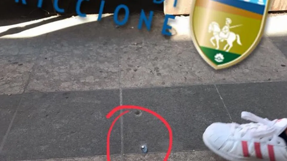 la foto postata da De Pascale
