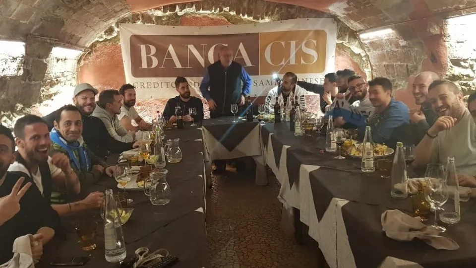 La cena di Natale del Tre Penne futsal
