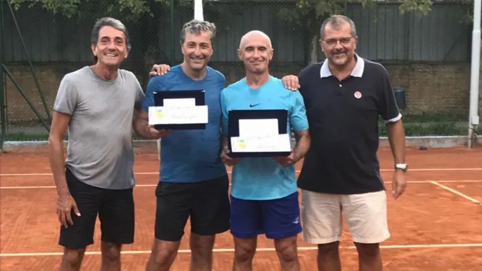 Premiazione Over 55 al Ct Cicconetti
