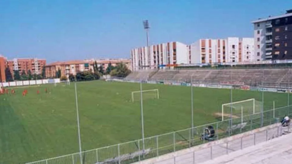 Lo stadio Mancini di Fano (foto Laltrogiornale)