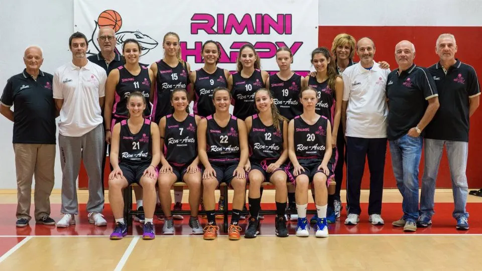 L’Under 18 dell’Happy Basket Rimini