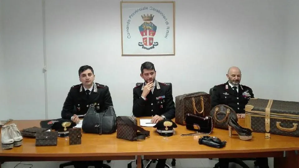 la conferenza stampa dei Carabinieri
