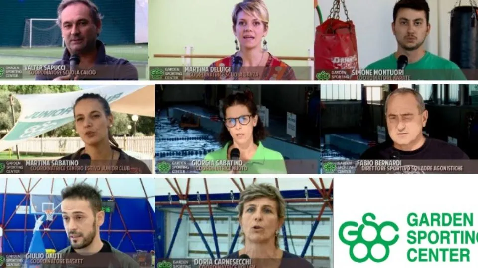 I coordinatori delle discipline sportive del Garden
