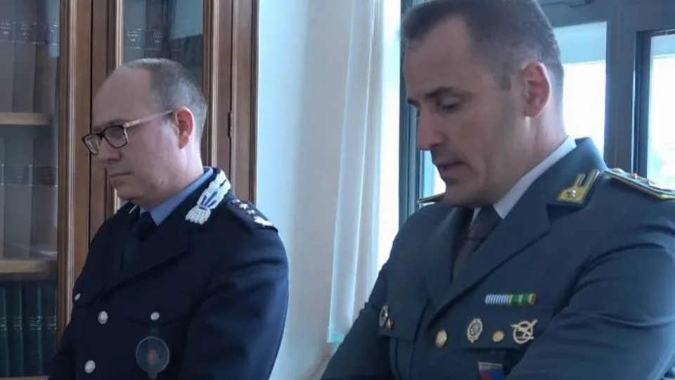 la conferenza stampa in Procura