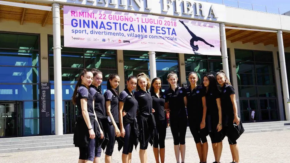 Le Farfalle a Ginnastica in Festa 2018