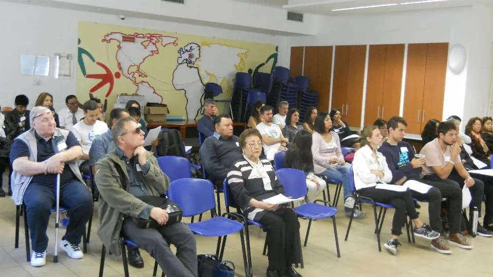 un momento dell’incontro
