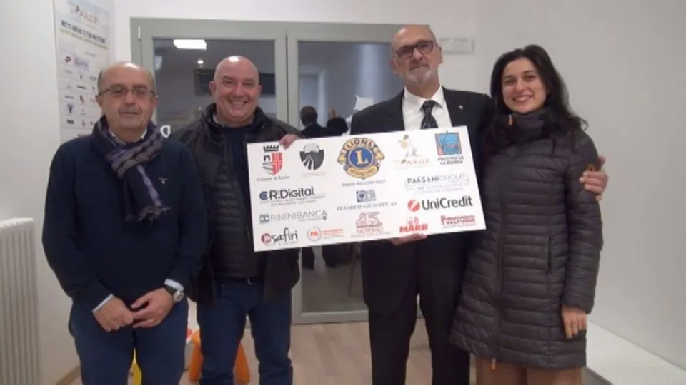 Cesare Frisoni, Roberto Romagnoli, Daniele Bacchi e Arianna Lanci
