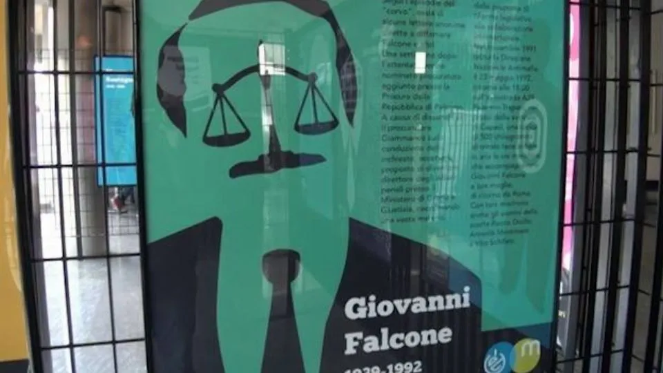 un manifesto in mostra al Novelli